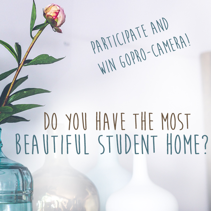 We are looking for the most beautiful student home