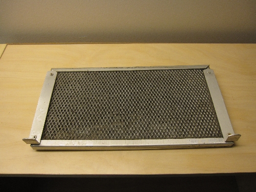 Cooker hood filter